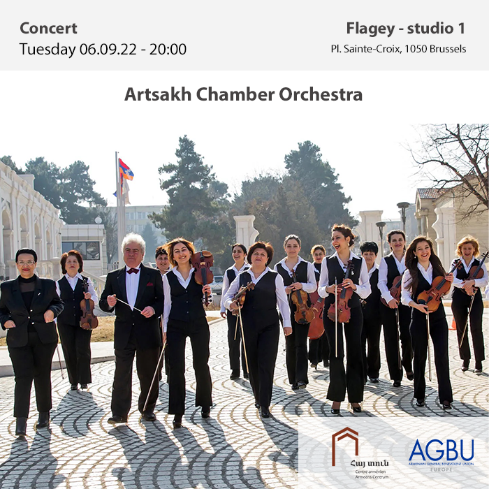 Artsakh Chamber Orchestra at Flagey, Brussels