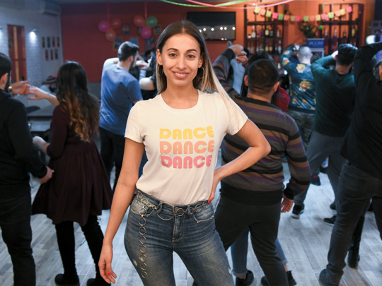 Latin dance instructor Monica Conde was intrigued by the similarities between Armenian and Colombian culture—now she calls Yerevan home.