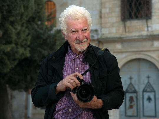 Legendary photographer Garo Nalbandian has captured the history of Jerusalem for the past six decades.