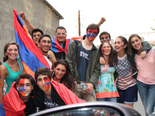 Discover Armenia Happy Participants