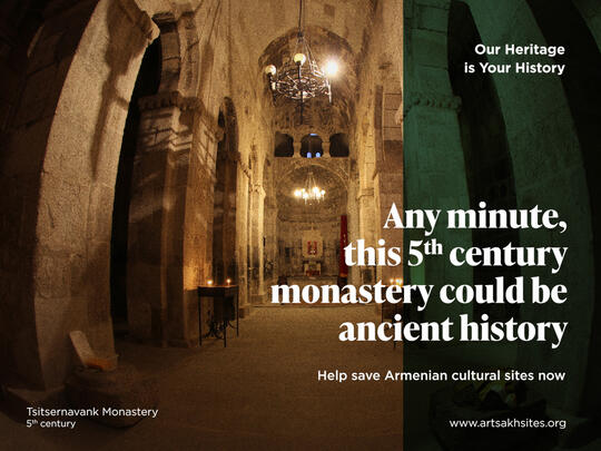 Any minute, this 5th century monastery could be ancient history