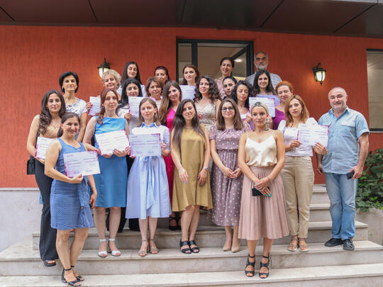 Artsakh second cohort graduation