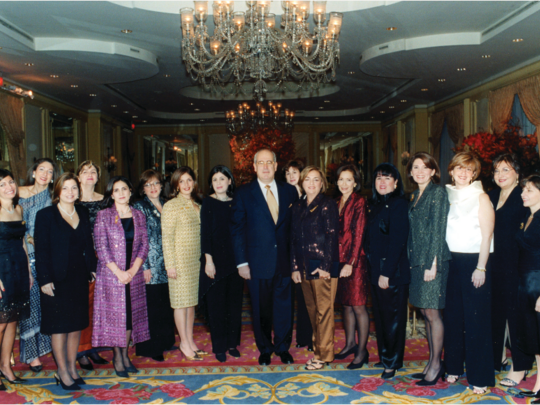  At the 82nd General Assembly and inauguration of his presidency with the weekend’s organizing committee. (2002);