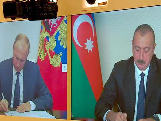 Armenia, Azerbaijan, and Russia signed a trilateral ceasefire agreement.