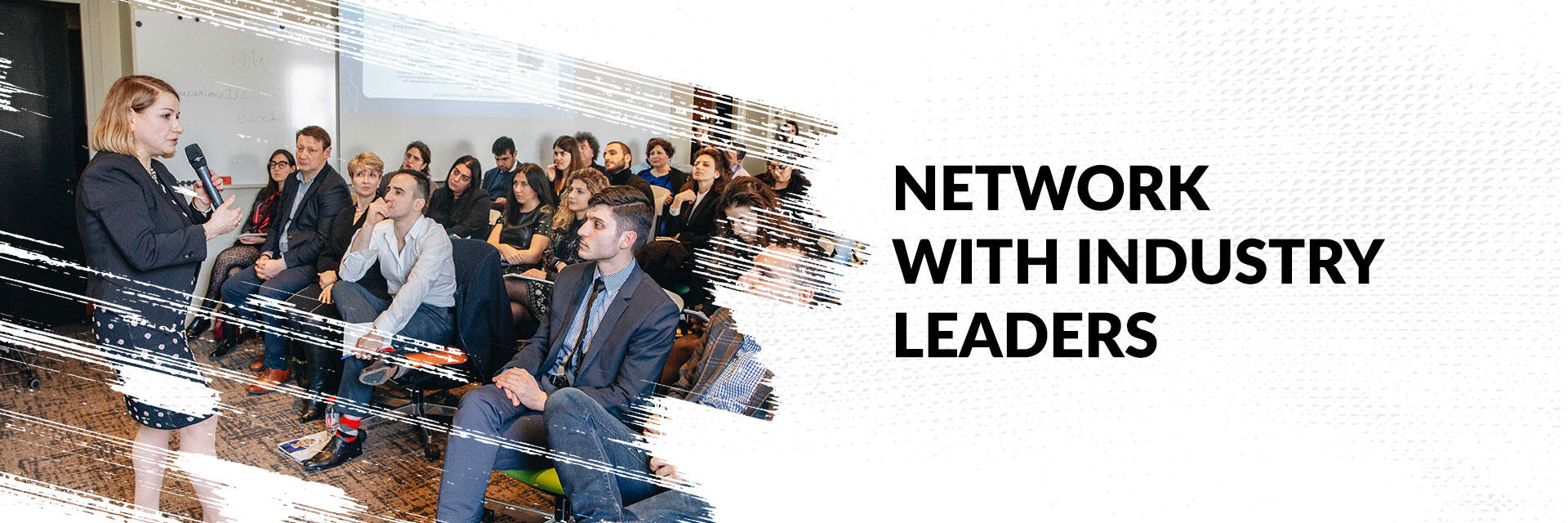 Network  with industry  leaders